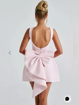 Babyboo NWT Women Medium Blush Pink Mini Dress Soft Girl Romantic Coquette Chic thumbnail 7