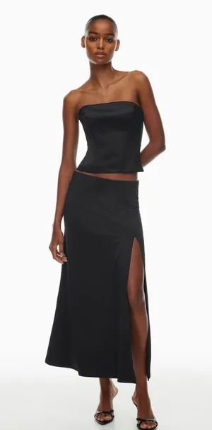 Aritzia Ten Frenzy Skirt in Black - Size Small thumbnail 1
