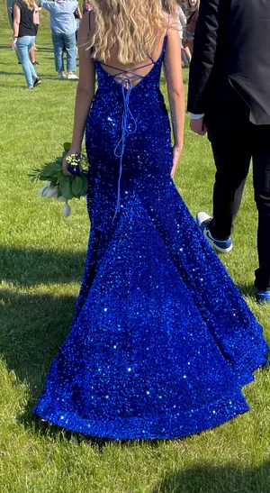 AMARRA Prom Dress Blue Size 00 thumbnail 5