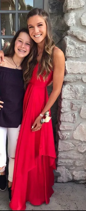 Red Prom Dress thumbnail 1