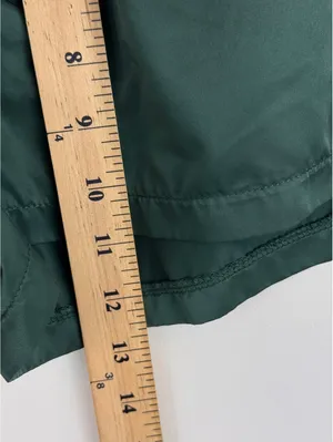 Edikted Nikki Nylon Shorts Dark Green Pink Side Stripe Y2K Athletic Size L thumbnail 10