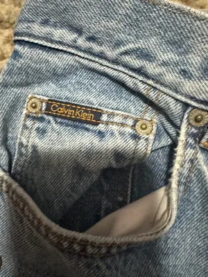 Calvin Klein Vintage light wash jeans thumbnail 5