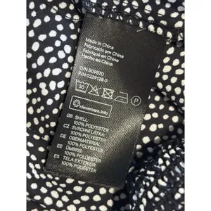 Divided By H&M Polkadot Chiffon Long Balloon Sleeve Blouse Size 10‎ Smocked thumbnail 6