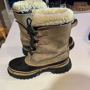 Sorel winter boots wool lining women’s size 6 thumbnail 6