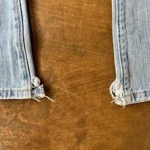 American Eagle Vintage Y2K Light Wash Low Rise Hipster Flare Jeans 8 Short Mall thumbnail 2