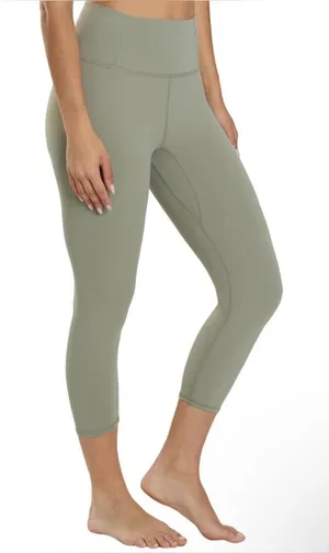 NWT Free People Movement Never Better Capri Leggings Extra Small Sage Stone Army thumbnail 1
