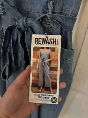 Rewash Jean Romper thumbnail 2