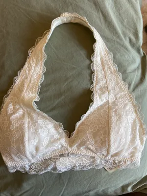 White Lace Bralette thumbnail 1