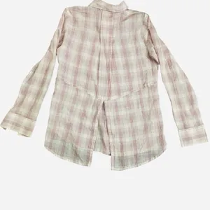 Ariat women Pink Plaid Button Down Shirt thumbnail 2
