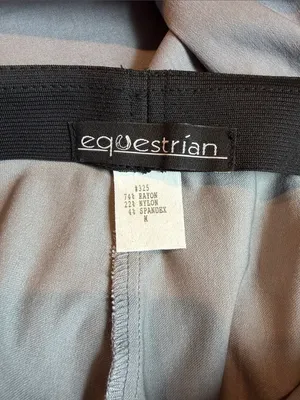 EQUESTRIAN gray pants Size M thumbnail 4