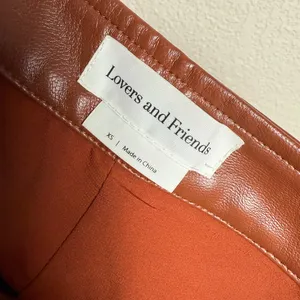 Revolve Lovers and Friends Women‎ Size XS Faux Leather High Rise Georgia Pants thumbnail 6