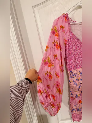 For Love Bell Pink Floral Dress thumbnail 2