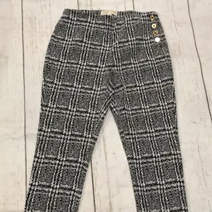 Michael Michael Kors black and white checkered pants thumbnail 3