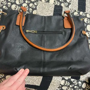 Michael Kors Black and Brown Shoulder Bag thumbnail 6