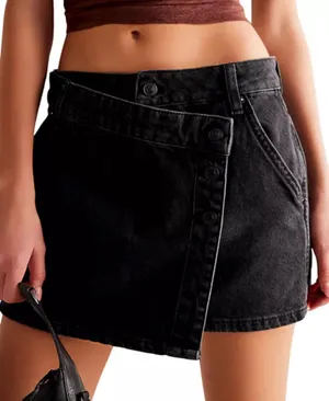 Free People Wynne Denim Skirt thumbnail 4
