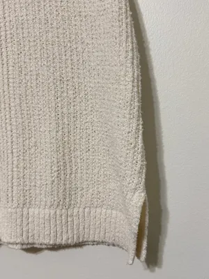 Abercrombie & Fitch Cream Knit Sweater Vest Size XS thumbnail 5