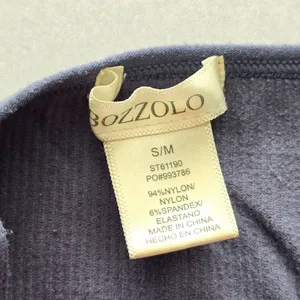 Ribbed Comfort Y2K Bra Top Wireless Pullover Stretch‎ Sleep Bozzolo Purple S/M thumbnail 5