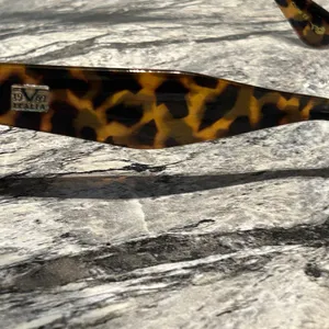 Versace Leopard Print Sunglasses thumbnail 6