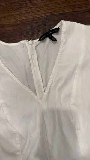 White house black market white shirt sz 2 thumbnail 2