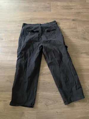 Women’s Regeneration by Celebrity Pink Black Cargo Pants, Size 18 thumbnail 3
