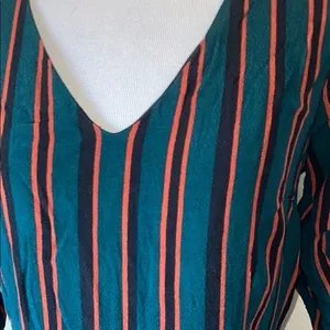 5/$30 🎈 Wild fable medium‎ striped jumpsuit thumbnail 5