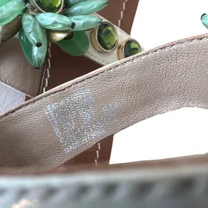 Tory Burch Floral‎ Gemstone Embellished Slide Sandals 8.5 thumbnail 5