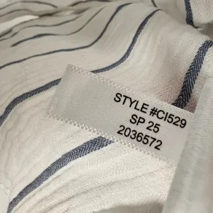 J.CREW Puff Sleeve Top Sheer Gauze Nautical Stripe Small NWT Coastal Prep Vacay thumbnail 9