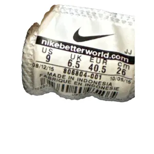 Nike Tailwind 8 woman’s black and white running shoes sneakers size 9 SKU 3323 thumbnail 7