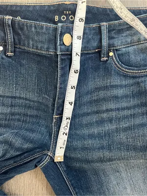 White House Black Market The Boot Jeans Size 0 Dark Wash Stretch Bootcut thumbnail 9