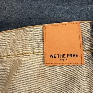 We The Free mini blue denim skirt 29 M thumbnail 3
