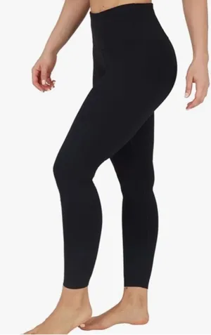 90 Degrees by Reflex 25” HR Power Flex Leggings in Black sz XL EUC thumbnail 1