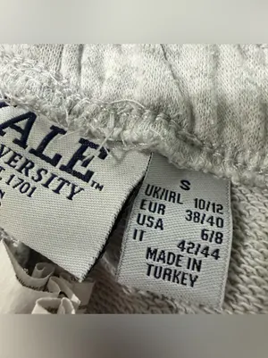 Primark Yale University Gray Athletic Shorts Collegiate small thumbnail 4