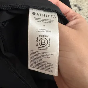 ATHLETA Bcalck Cardiff Plats Pull‎ on Causal Size 4 thumbnail 4