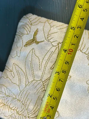 Papyrus White and Gold Floral Wristlet (New) thumbnail 9