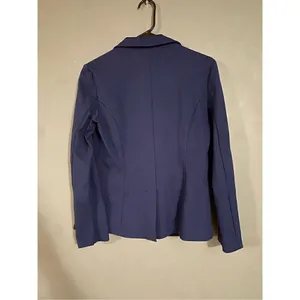 Anne Klein Navy Dress Jacket Blazer With Faux Pockets Size Small thumbnail 5