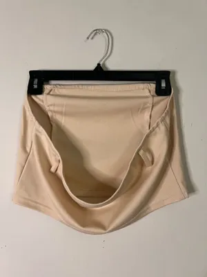 Women’s Cream Tube Top W/Out Belt thumbnail 3
