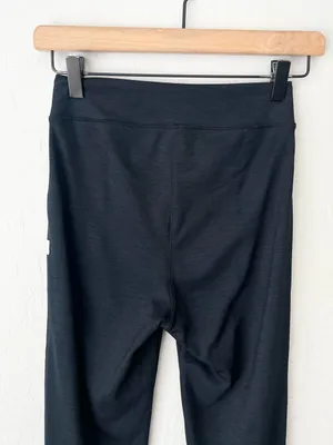 Vuori Lux Ribbed Split Bootcut Leggings Charcoal Grey High Rise XS thumbnail 8