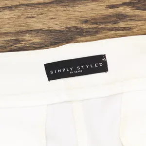 Simply Styled Womens Missy Fit Pleated Suiting Shorts S22224SS-MB 10 Cloud White thumbnail 4