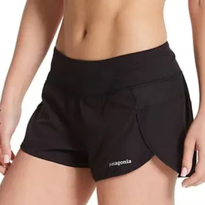 Patagonia Black Strider Running Shorts Size Medium M thumbnail 1