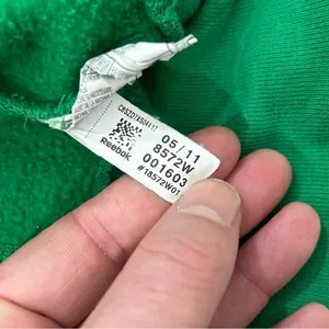 Retro Sport Green Bay Packers Football Green Full Zip Hoodie Sweatshirt Womens L thumbnail 6