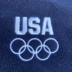 National Football League Team Apparel Vintage Team USA Olympic Games Blue Fleece Sweater thumbnail 5