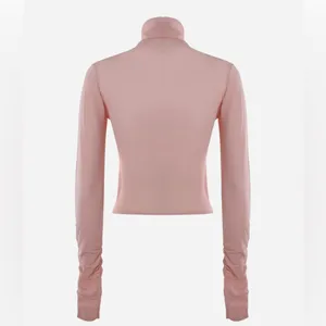 Revolve For Love And Lemons Pink Sadie Turtleneck Top Size XXS thumbnail 6