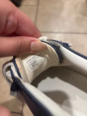 Tory Burch Tory Sport Navy Ruffle Leather Lace Up Sneakers thumbnail 4