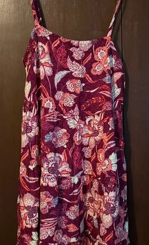 Old Navy Green Camo Sleeveless Dress thumbnail 1