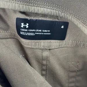 Under Armour Pants Womens 4 Loose Fit Tan Tactical Utility Outdoor Hiking thumbnail 6