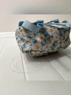 Daisy print backpack Blue thumbnail 11