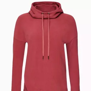 Sweaty Betty After Class Hoodie Women Rose Pink Excellent‎ Funnel Neck Thumbhole thumbnail 5