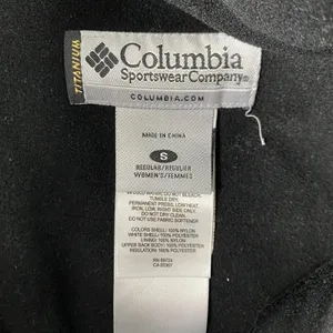 Vintage‎ Columbia Titanium Snow Pants Womens Small Black Insulated Ski Lined thumbnail 9