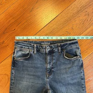 Tecovas Mid Rise Straight Mid wash western jeans size 28‎ thumbnail 5