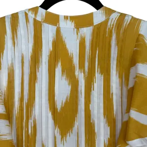 Anthropologie Maeve Cassandra Pintuck Flutter Sleeve Maxi Dress Yellow Size‎ XS thumbnail 8